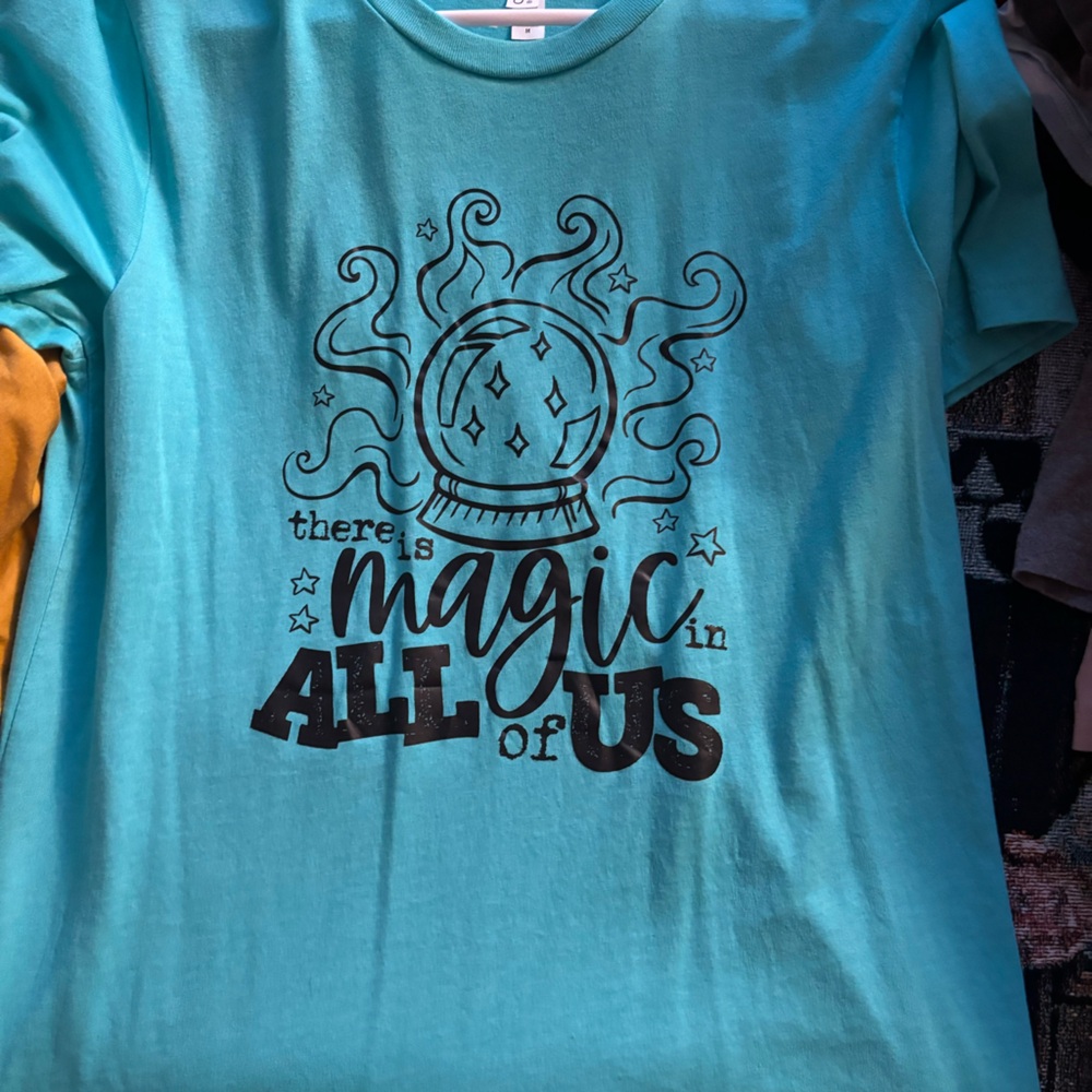 Light blue t shirt